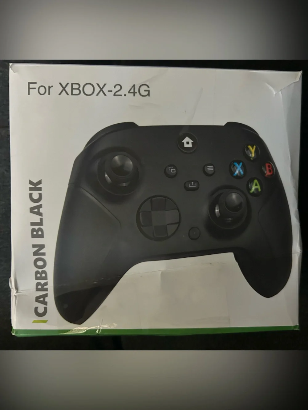 Carbon Black Wireless Xbox Controller - Black